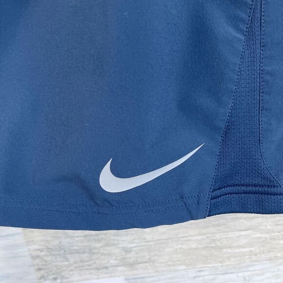 Nike Fit Dry Basketball Shorts Blue Activewear Gym Workout Training Mens Large - Picture 3 of 6